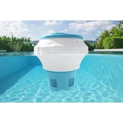 GALLEGGIANTE CHIMICO DOSATORE CLORO PIEGHEVOLE GUANTO PROTETTIVO PISCINA 58668