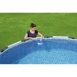 GALLEGGIANTE CHIMICO PIEGHEVOLE DISPENSER REGOLABILE CLORO PER PISCINE 58656