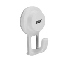 GANCIO APPENDINO PARETE CON VENTOSA CASA CUCINA BAGNO ATTACCAPANNI 11X6CM 59540