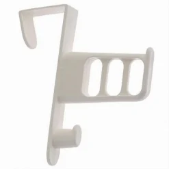 GANCIO DIETRO PORTA PER APPENDERE ASCIUGAMANI VESTITI GRUCCE BAGNO CASA 87019