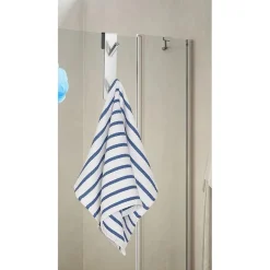 GANCIO DOPPIO PER PORTA BOX DOCCIA PER APPENDERE ASCIUGAMANI BAGNO 4X18 CM 87766