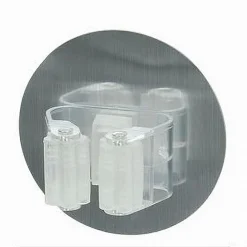 GANCIO PORTA SCOPA CLIP MOP APPENDISCOPA MONTAGGIO A PARETE CON BIADESIVO 79835