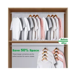 GANCIO PROLUNGA PER GRUCCIA STAMPELLA SALVASPAZIO ARMADIO APPENDIABITI VERTICALE