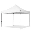 GAZEBO PIEGHEVOLE GIARDINO 3X3X3MT TENDA TELO BIANCO PADIGLIONE MERCATI SAGRE 222715