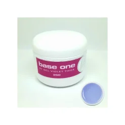 GEL COSTRUTTORE MONOFASICO VIOLA BASE ONE DENSO UV 100g ANTI GIALLO NAIL ART