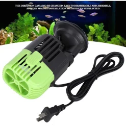 GENERATORE DI ONDE PER ACQUARIO SOMMERGIBILE POMPA CIRCOLAZIONE TESTA GIREVOLE