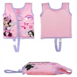GILET CUSCINETTI IN SCHIUMA SALVAGENTE GIUBBOTTO MINNIE TRAINER BAMBINE 1-3 ANNI 9101B