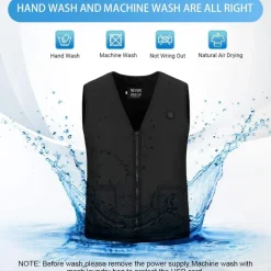 GILET GIUBOTTO RISCALDANTE USB RISCALDATO GIACCA TERMICA UNISEX RISCALDAMENTO
