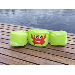 GILET SALVAGENTE PER BAMBINI DESIGN GRANCHIO GIUBBOTTO GALLEGGIANTE CON BRACCIOLI 90137