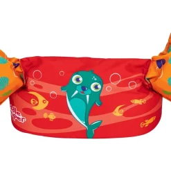 GILET SALVAGENTE PER BAMBINI DESIGN TRICHECO GIUBBOTTO GALLEGGIANTE CON BRACCIOLI 90139