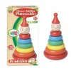 GIOCO ABILITÀ PINOCCHIO IN LEGNO GIOCATTOLO GIOCO INCASTRO PIRAMIDE PER BAMBINI