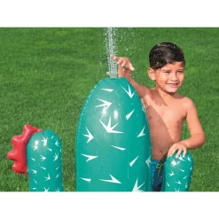 GIOCO ACQUATICO GONFIABILE CACTUS OASIS SPRUZZA ACQUA PER BAMBINI 74X56X104CM 52733