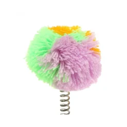 GIOCO CON PUPAZZO TOPO PALESTRA PER GATTO GATTI UNGHIE TIRAGRAFFI BASE CON MOLLE