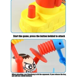 GIOCO DECOMPRESSIONE DOPPIO SPARRING DA TAVOLO GIOCO PUGILATO BOXE BATTLE BOARD