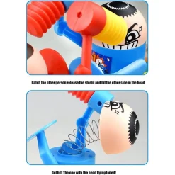 GIOCO DECOMPRESSIONE DOPPIO SPARRING DA TAVOLO GIOCO PUGILATO BOXE BATTLE BOARD