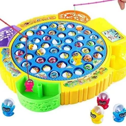 GIOCO DI SOCIETA DA TAVOLO GIOCO DELLA PESCA CON 45 PESCIOLINI FINO 5 GIOCATORI