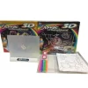GIOCO EDUCATIVO LAVAGNA MAGICA 3D CON OCCHIALI E PENNARELLI COLORATI