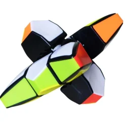 GIOCO GIOCATTOLO CUBO DI RUBIK RUOTANTE FIDGET FINGER SPINNER RUOTA A 360° 3+