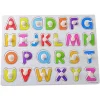 GIOCO GIOCATTOLO EDUCATIVO BAMBINI BIMBI PUZZLE 3D LETTERE LEGNO COLORATI
