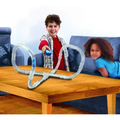 GIOCO GIOCATTOLO ZOOM TUBE RACING TUBO MAGICO PER MACCHININE CON EFFETTO LUCI