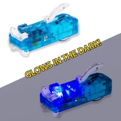 GIOCO GIOCATTOLO ZOOM TUBE RACING TUBO MAGICO PER MACCHININE CON EFFETTO LUCI