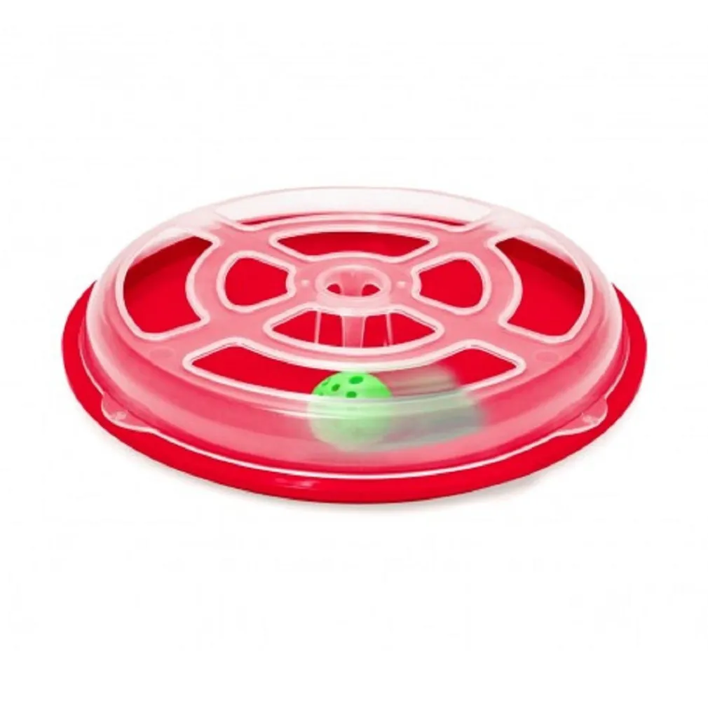 GIOCO INTERATTIVO PER GATTI VERTIGO CON PALLINA BASE ANTISCIVOLO Ø 29,5 CM