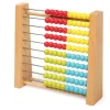 GIOCO PALLOTTOLIERE CLASSICO ABACO CON TELAIO LEGNO 10 RIGHE PALLINE PER BAMBINI