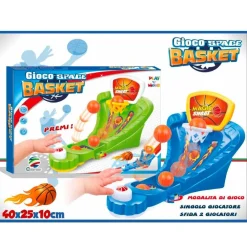GIOCO SPACE BASKET PALLA CANESTRO DA TAVOLO GIOCATTOLO DI SOCIETÀ PER BAMBINI