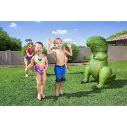 GIOCO SPRUZZA ACQUA A FORMA DI DINOSAURO 9X75X122CM BAMBINI 3 ANNI GIARDINO 52294