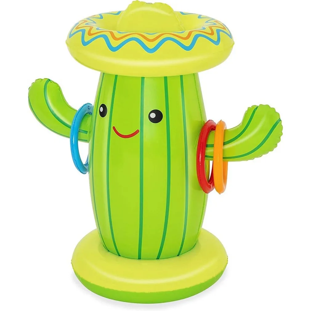GIOCO SPRUZZA ACQUA A FORMA DI CACTUS PER BAMBINI 2 ANNI+ 105X60 CM ESTATE 52381