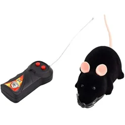 GIOCO TOPO TELECOMANDATO RATTO PER BAMBINI SCHERZO GATTO TOPOLINO TELECOMANDO