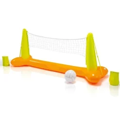 GIOCO VOLLEYBALL PALLAVOLO RETE GONFIABILE E PALLONE DA PISCINA 239 X 64 X 91 CM