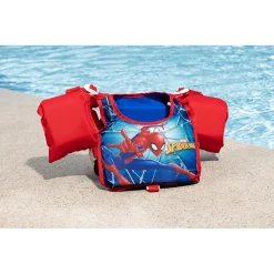 GIUBBETTO GIUBBOTTO BRACCIOLI SPIDERMAN BAMBINI 3-6 ANNI GALLEGGIANTE SALVAGENTE 98795