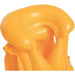 GIUBBOTTO DA NUOTO GONFIABILE PER BAMBINI PICCOLI GALLEGGIAMENTO 51X46CM GIALLO 019948
