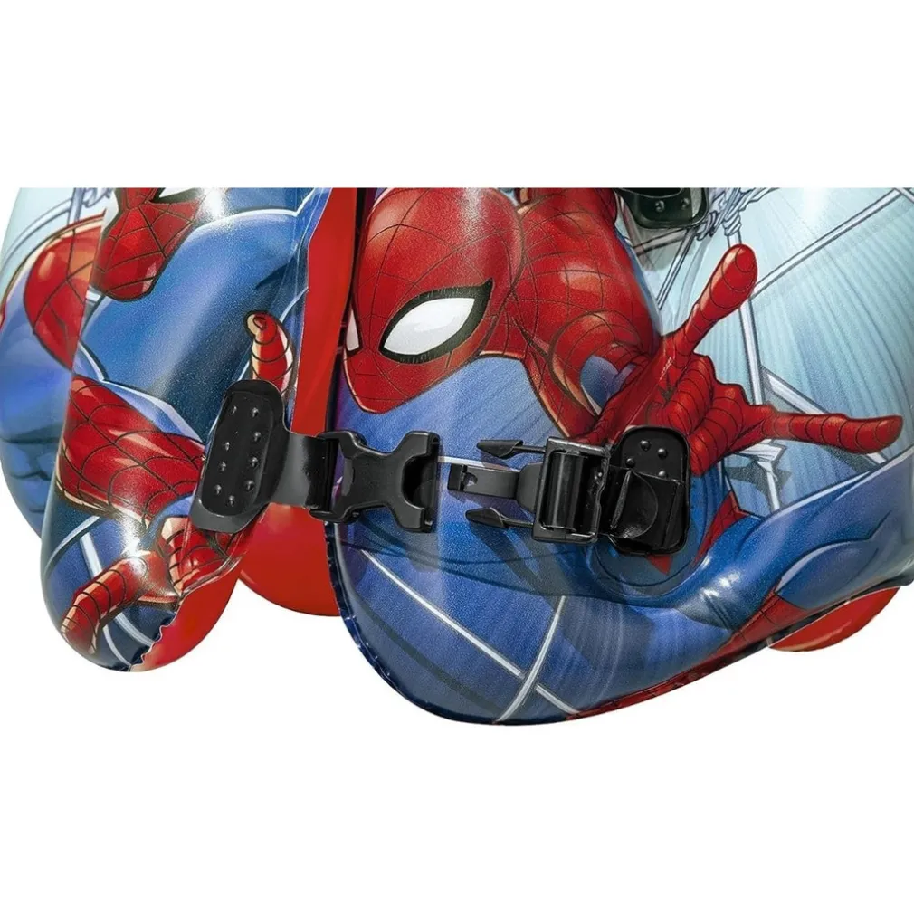 GIUBBOTTO DI SALVATAGGIO GONFIABILE A 3 CAMERE PER BAMBINI SPIDERMAN ROSSO 019963