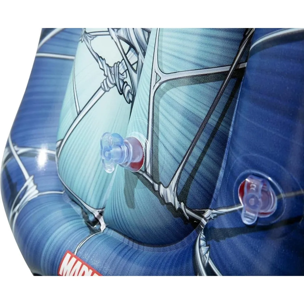 GIUBBOTTO DI SALVATAGGIO GONFIABILE A 3 CAMERE PER BAMBINI SPIDERMAN ROSSO 019963