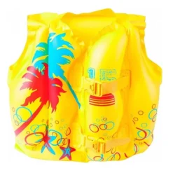 GIUBBOTTO GIUBBETTO SALVAGENTE GONFIABILE TROPICALE 41X30CM PER BAMBINI 3-6 ANNI 016107