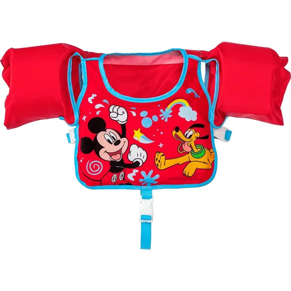 GIUBBOTTO GIUBBETTO SALVAGENTE GILET NUOTO SWIM PAL MICKEY PER BAMBINI 3-6 ANNI 9101C