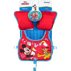 GIUBBOTTO GIUBBETTO SALVAGENTE GILET NUOTO SWIM PAL MICKEY PER BAMBINI 3-6 ANNI 9101C
