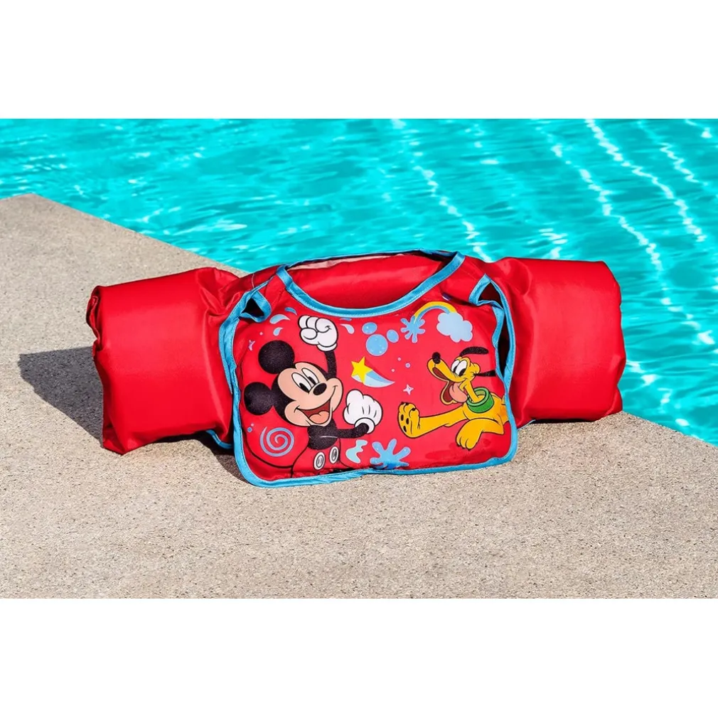 GIUBBOTTO GIUBBETTO SALVAGENTE GILET NUOTO SWIM PAL MICKEY PER BAMBINI 3-6 ANNI 9101C