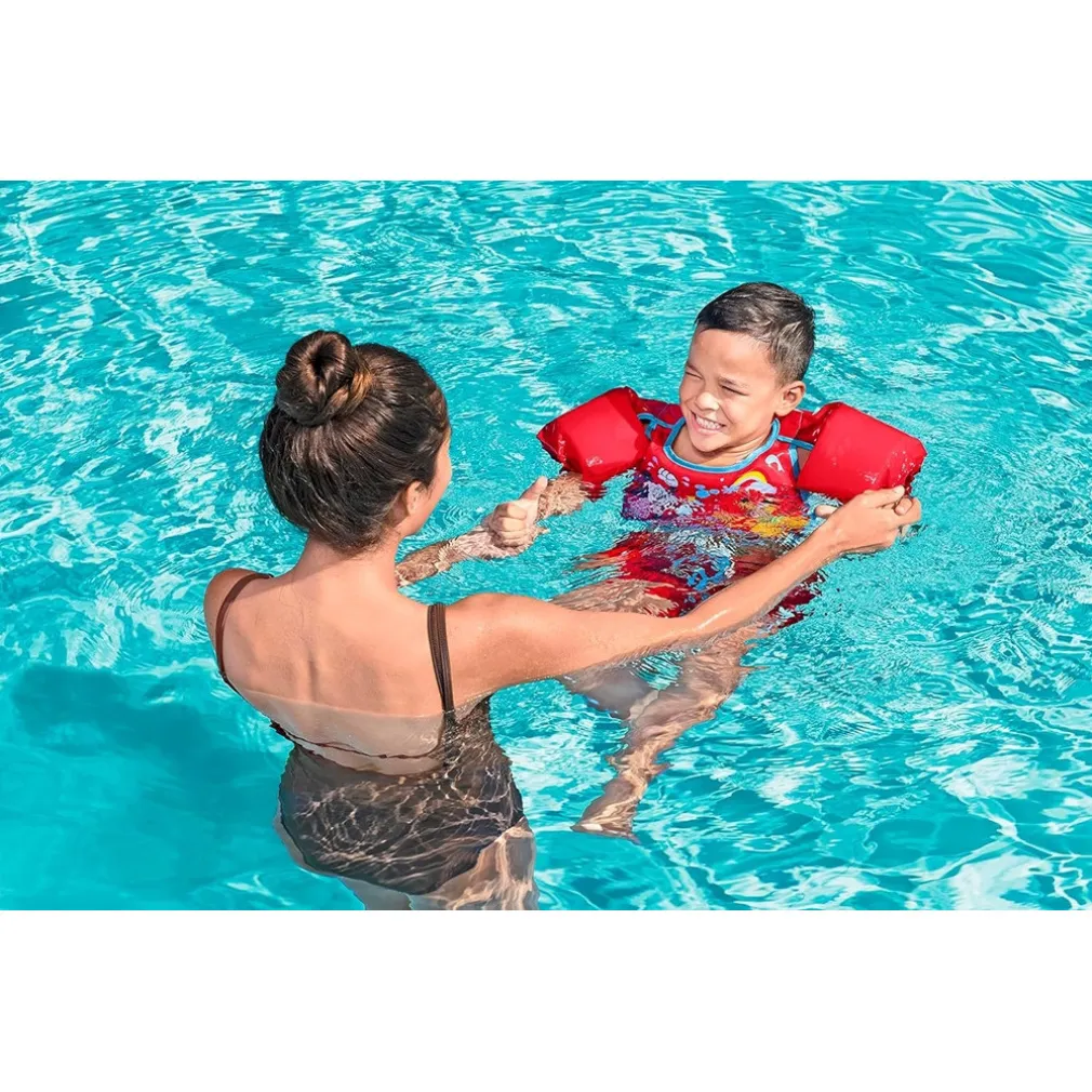 GIUBBOTTO GIUBBETTO SALVAGENTE GILET NUOTO SWIM PAL MICKEY PER BAMBINI 3-6 ANNI 9101C