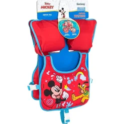 GIUBBOTTO GIUBBETTO SALVAGENTE GILET NUOTO SWIM PAL MICKEY PER BAMBINI 3-6 ANNI 9101C