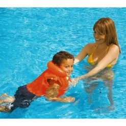 GIUBBOTTO SALVAGENTE GIUBBINO SALVATAGGIO GONFIABILE BAMBINI 50 X 47 CM