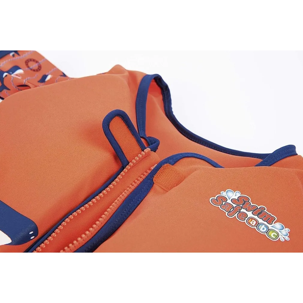 GIUBBOTTO SALVAGENTE GIUBBETTO SWIM SAFE GILET GONFIABILE BAMBINI MANICHE 32147