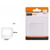 GOMMINO BIADESIVO TRASPARENTE QUADRATO PROTEZIONE CASA PAVIMENTI 50 X 50MM 66105
