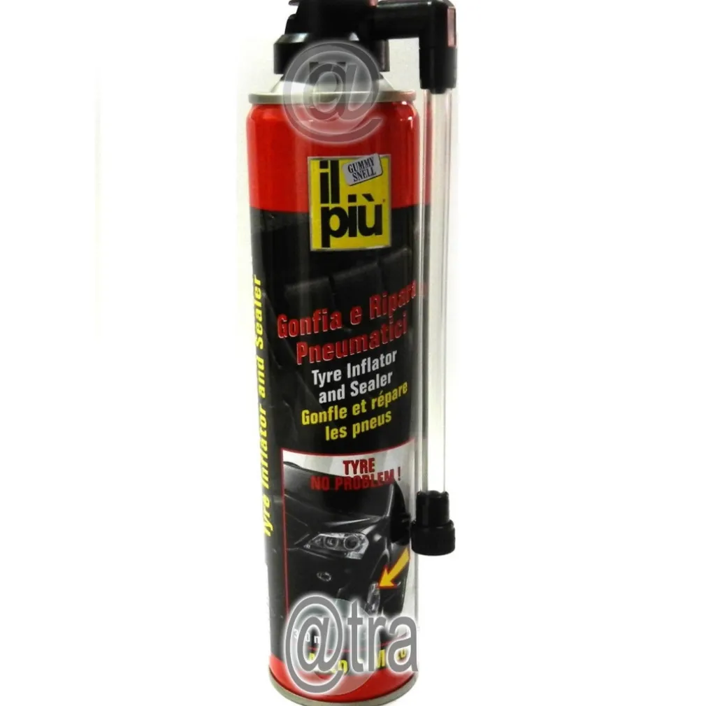 GONFIA E RIPARA FORI BUCATURE GOMME PNEUMATICI UNIVERSALE MOTO AUTO BICI SCOOTER