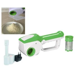 GRATTUGIA ELETTRICA RICARICABILE DOPPIO RULLO PER FORMAGGIO CUCINA CASA HP8868