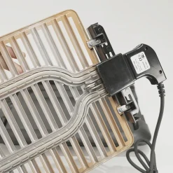 GRIGLIA ELETTRICA ANTIFUMO 1000W Q-HB67 GRILL SENZA FUMI PIASTRA ANTIADERENTE