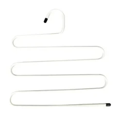 GRUCCIA A S PER PANTALONI SCIARPE CRAVATTE MULTIPLA A 5 STRATI SALVASPAZIO