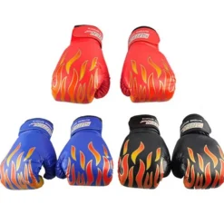 GUANTI BOXE KICK BOXING GUANTONI PUGILATO MUAY THAI SPORT DA RING PROTEZIONE